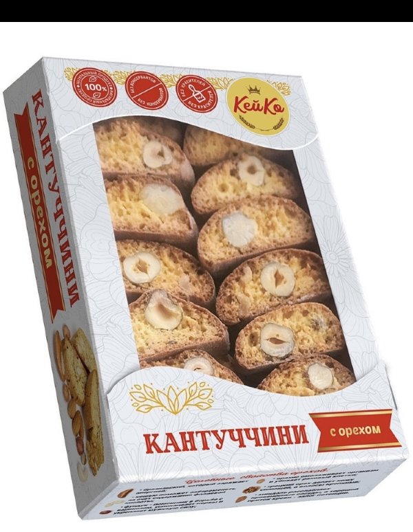 №3 Кей Ко Кантуччини с орехом, 200г    в Химках